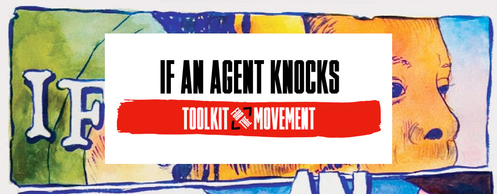 "If An Agent Knocks" banner