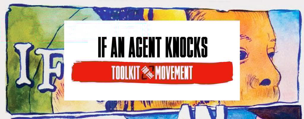 "If An Agent Knocks" banner
