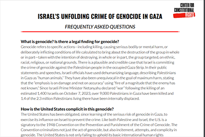 Gaza genocide FAQ