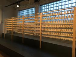 779 porcelain cups, one for every man held at Guantánamo since 2002