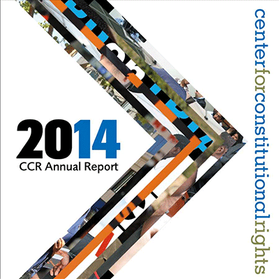 CCR Annual Report for 2014 CCR Annual Report cover image