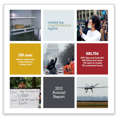 CCR Annual Report for 2012 CCR Annual Report cover image